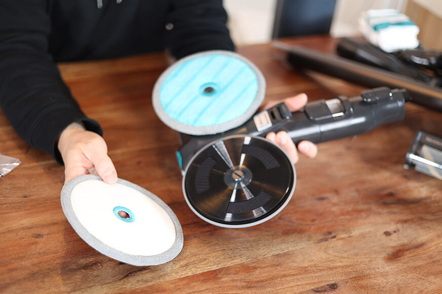 Beste Samsung Staubsauger Spinning Sweeper Aufsatz mit Microfaserpads